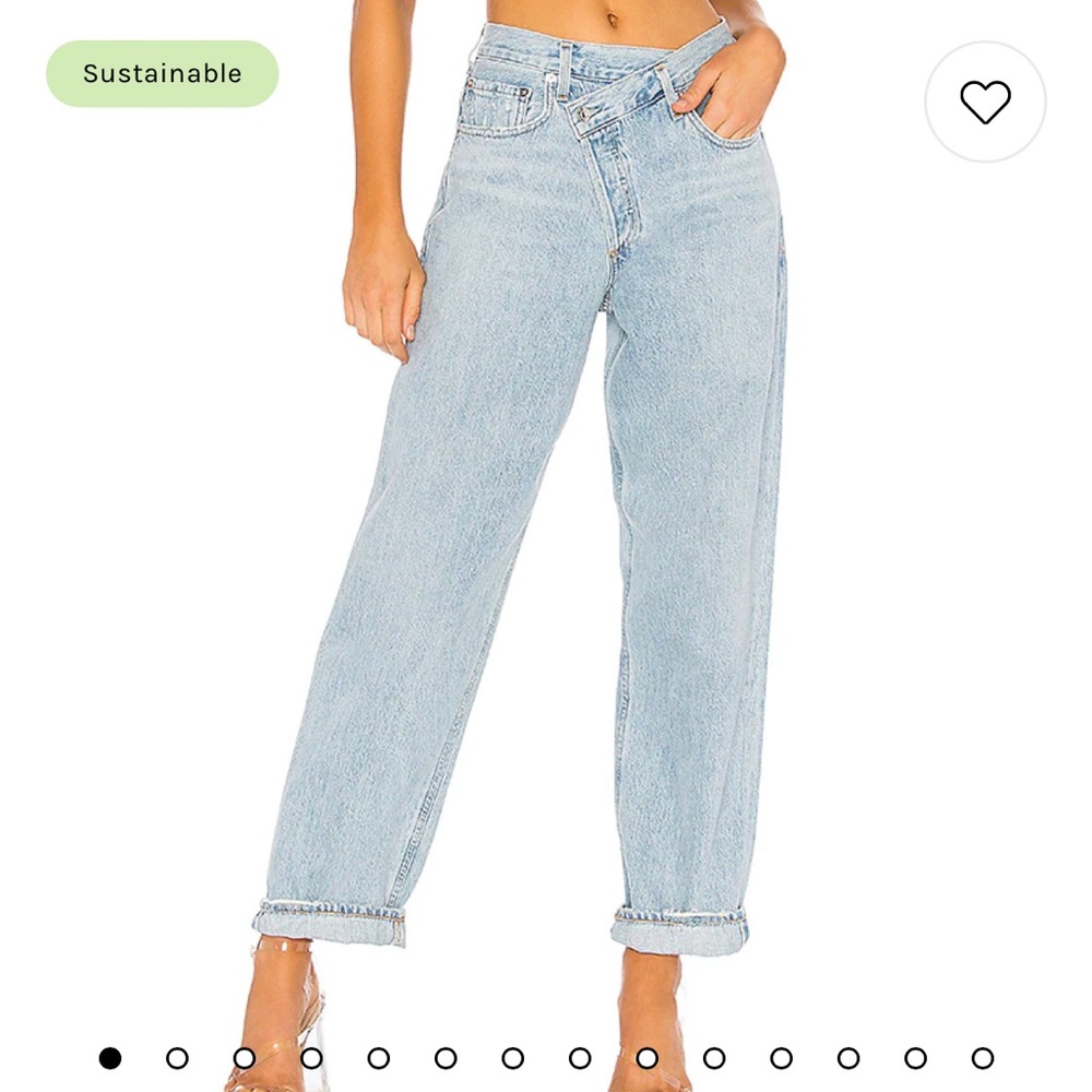 Agolde Criss Cross Jeans